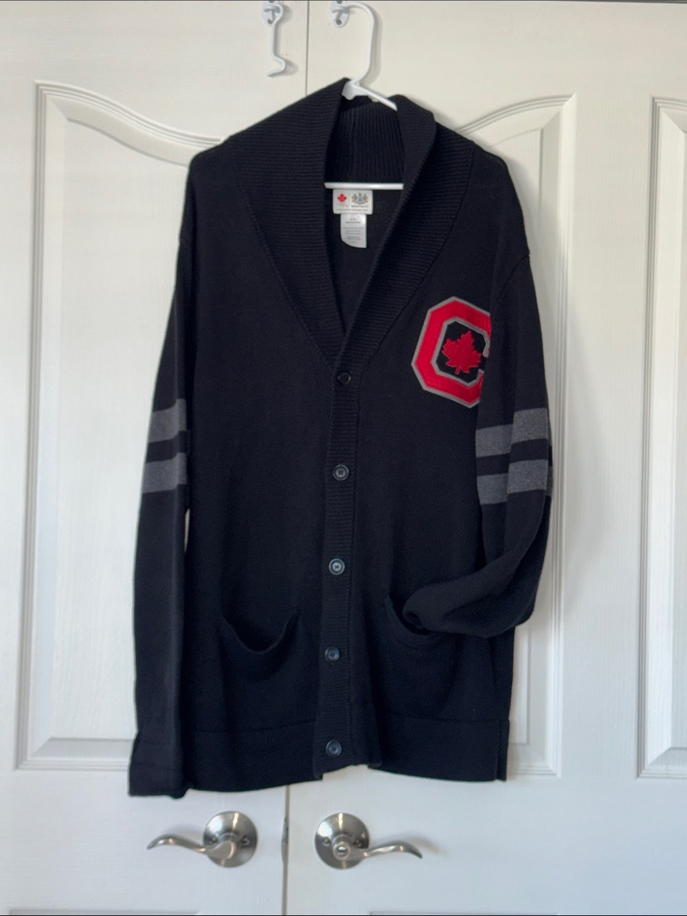 OFFICIAL 2010 HBC Men's Black Cardigan